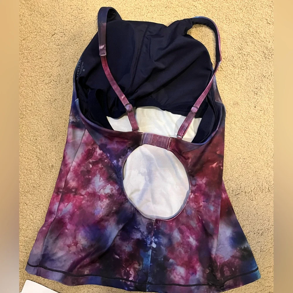 NWT Athleta size medium Supernova Keyhole tankini - Picture 3 of 6